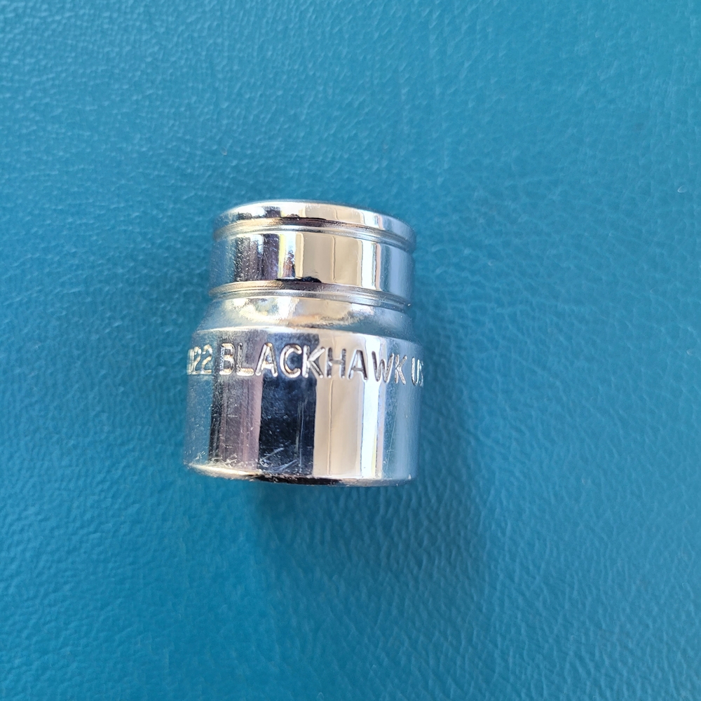 Blackhawk  30022 Socket 12 pt 3/8" drive 11/16" Made in USA